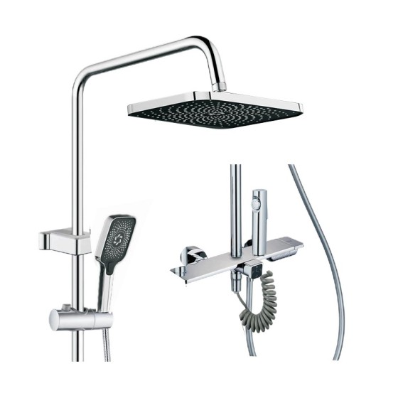 N42 Chrome shower set from china